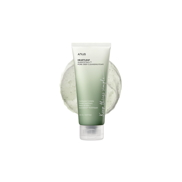 ANUA Heartleaf Quercetinol Pore Deep Cleansing Foam
