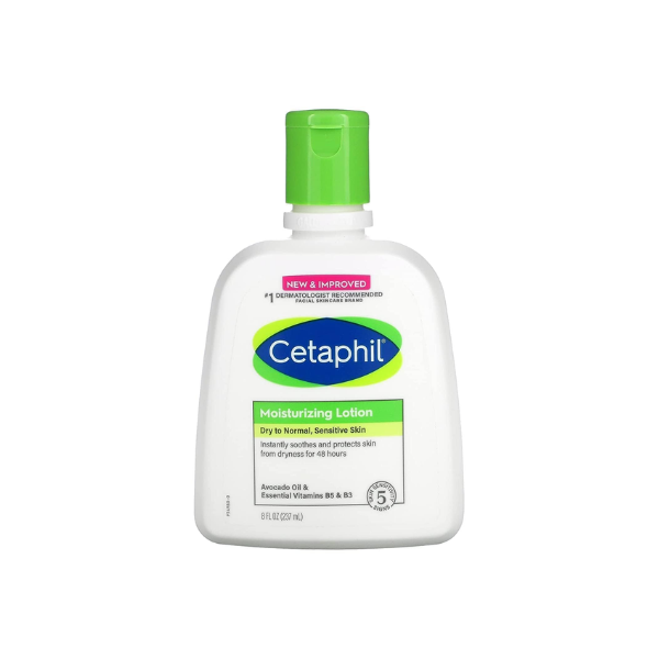 Cetaphil Loción Hidratante, Seca a Normal, Piel Sensible